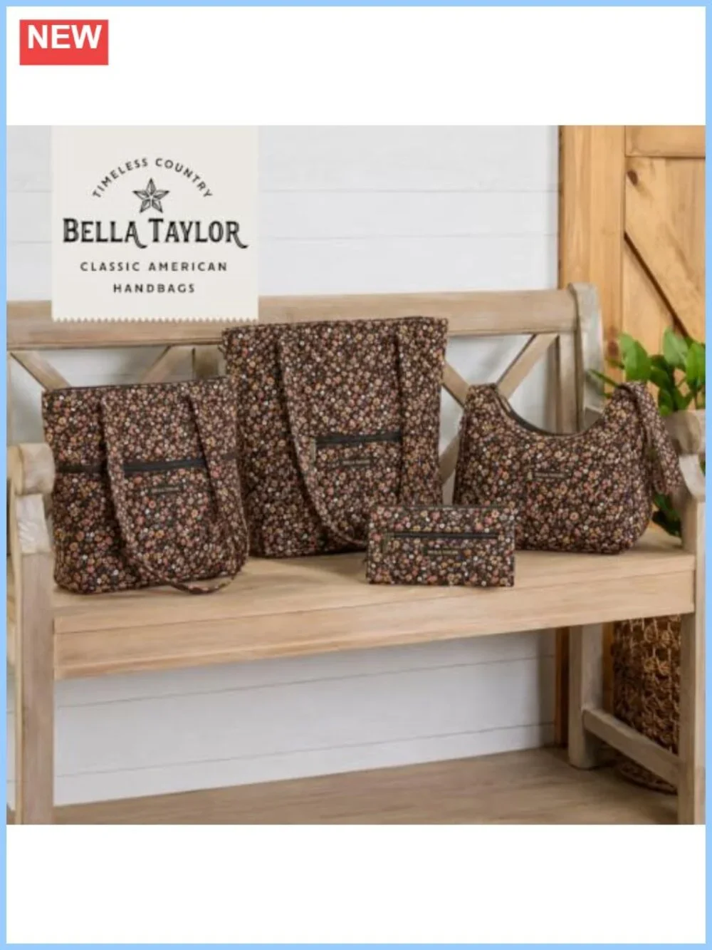Quilted Cotton Shoulder Bag for Women Hobo Lightweight